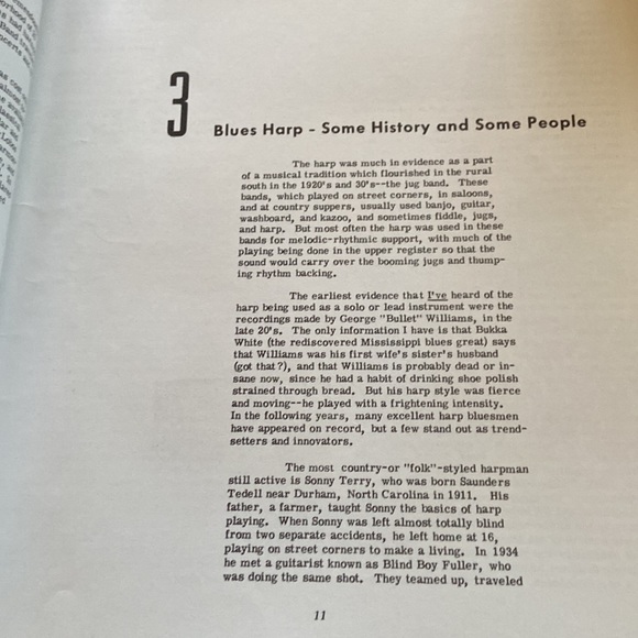 Blues Harp Harmonica Lesson book - Picture 7 of 8